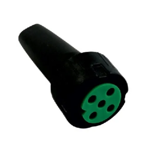 Wtyczka bajonet 5PIN, zielona