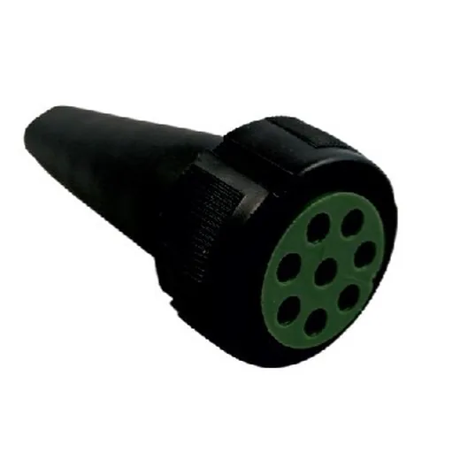 Wtyczka bajonet 8PIN, zielona
