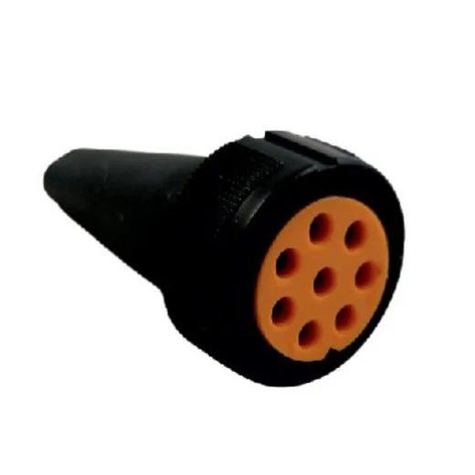 Wtyczka bajonet 8PIN, żółta