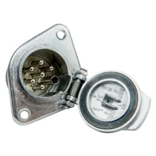 Gniazdo metalowe 7PIN typ S
