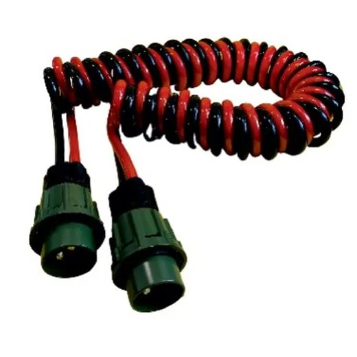 Przewód spiralny, wtyczki NATO 2-PIN