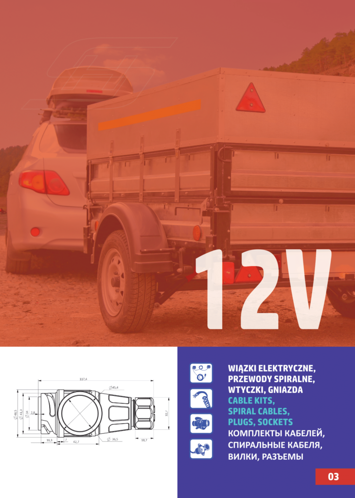 PDF-Katalog 12V – Kabelbäume, Spiralkabel, Stecker und Buchsen